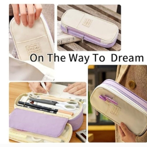 Purple and Cream Storage Case - Picture 5 of 6